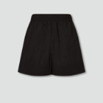 JAJU Crisp Half Banding Pants (Black) — лёгкие и удобные шорты с эластичным поясом в классическом чёрном цвете