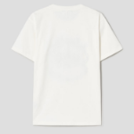 GANNI Heavy Cotton Bow Relaxed T-Shirt - Ivory