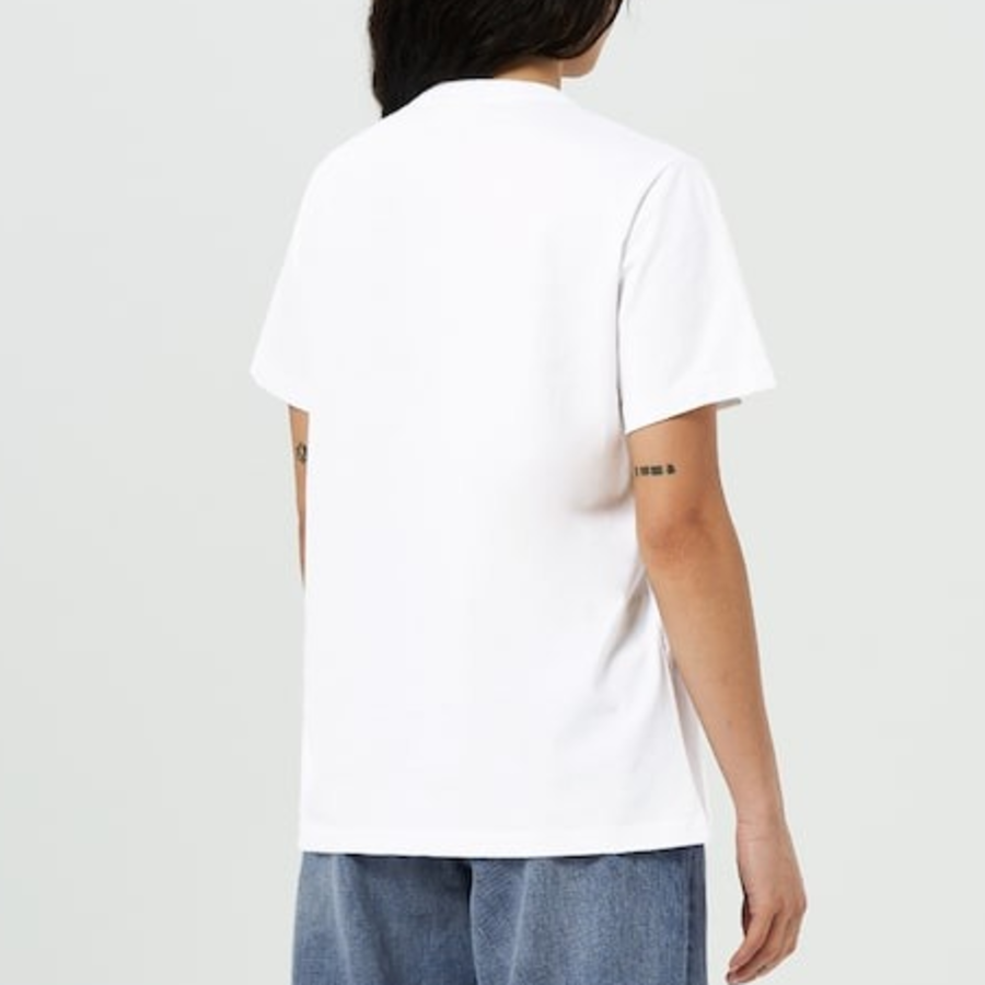 GANNI Basic Jersey Kittens Relaxed T-Shirt - Ivory