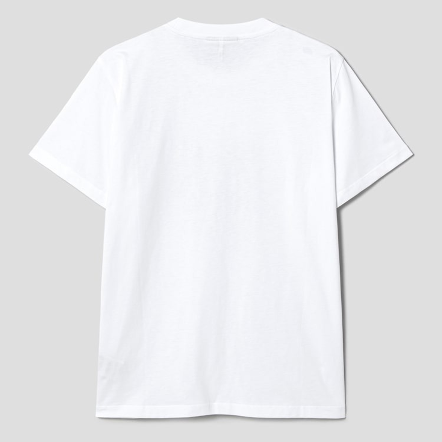 GANNI Basic Jersey Kittens Relaxed T-Shirt - Ivory
