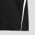 GANNI Future Mesh Oversized V-neck T-shirt - Black