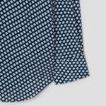 Theory Women Geo Block Georgette Boyfriend Shirt- Sapphire Multi