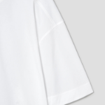 Theory Women Cotton Oversized Button Back Tee - White