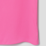 Theory Women Silk Georgette Straight Shell - Bright Pink