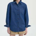 Theory Women Relaxed Denim Boyfriend Shirt - Indigo