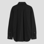 Theory Women Cotton Boyfriend Shirt - Black