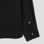 Theory Women Silk Georgette Straight Fit Shirt - Black