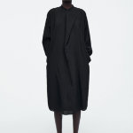 COS Draped Belted Midi Dress