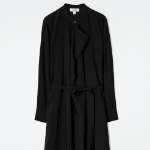 COS Draped Belted Midi Dress