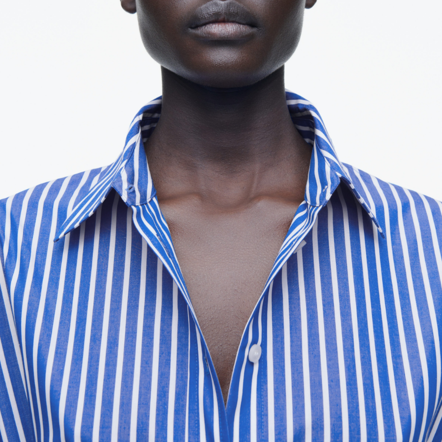 COS Relaxed Cotton Shirt Dress