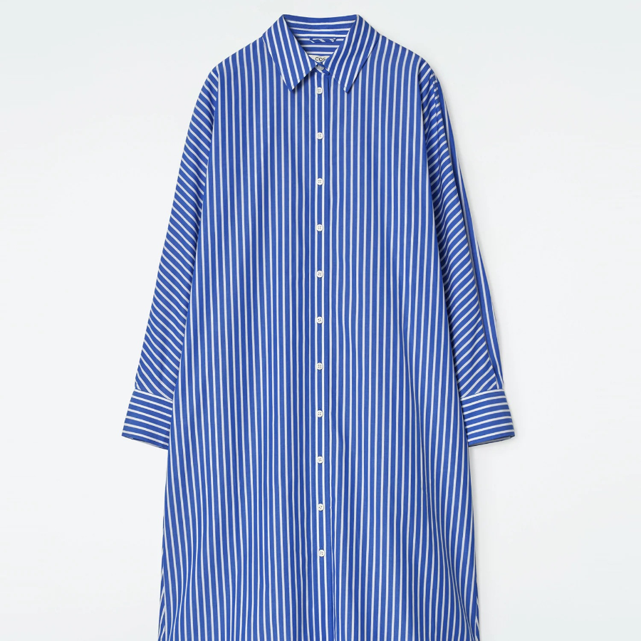 COS Relaxed Cotton Shirt Dress