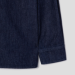 Theory Women Drape Denim Straight Fit Shirt - Indigo