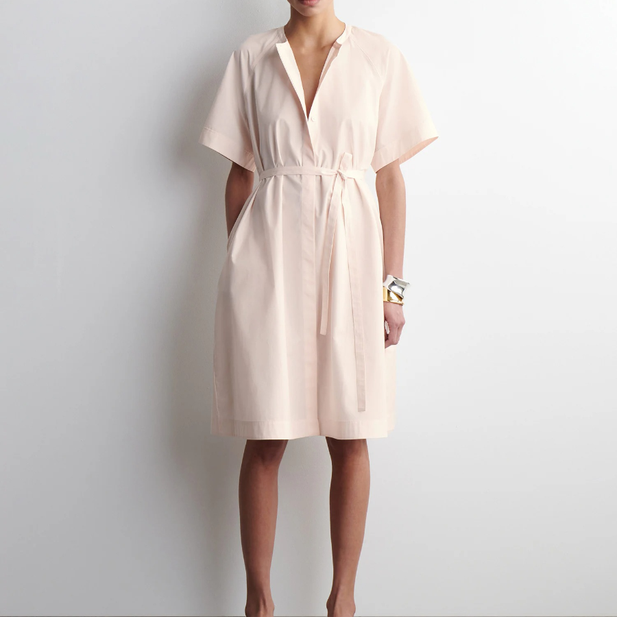 COS Raglan-Sleeve Cotton Midi Dress