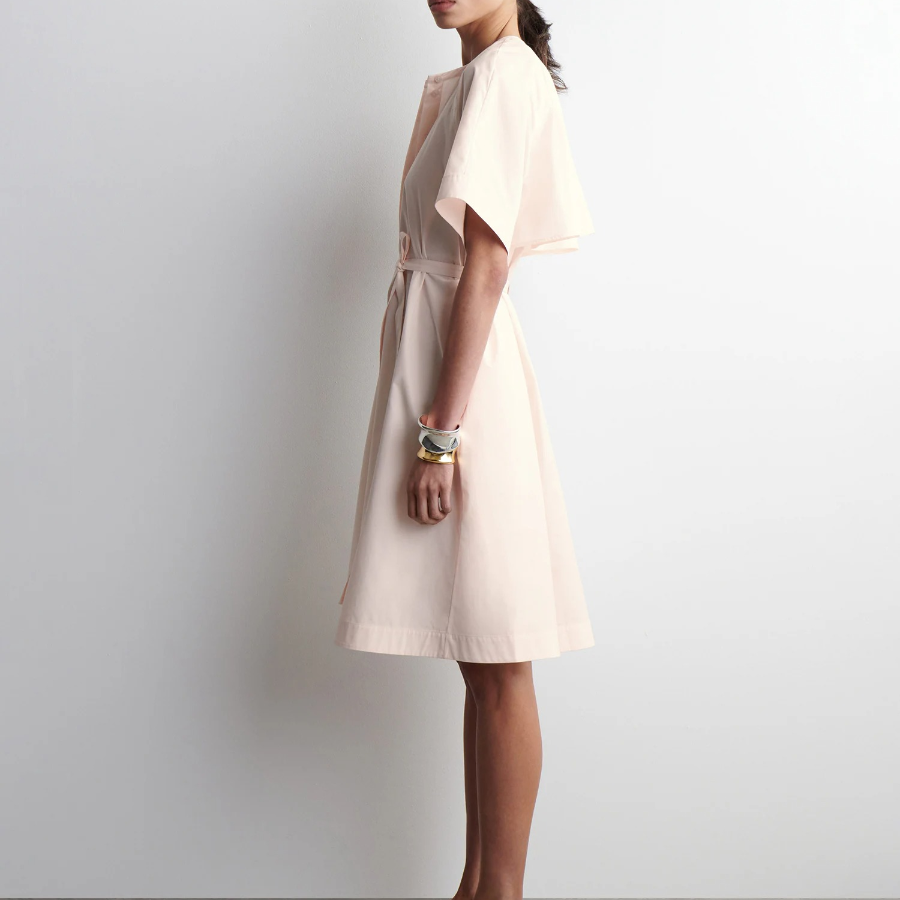COS Raglan-Sleeve Cotton Midi Dress