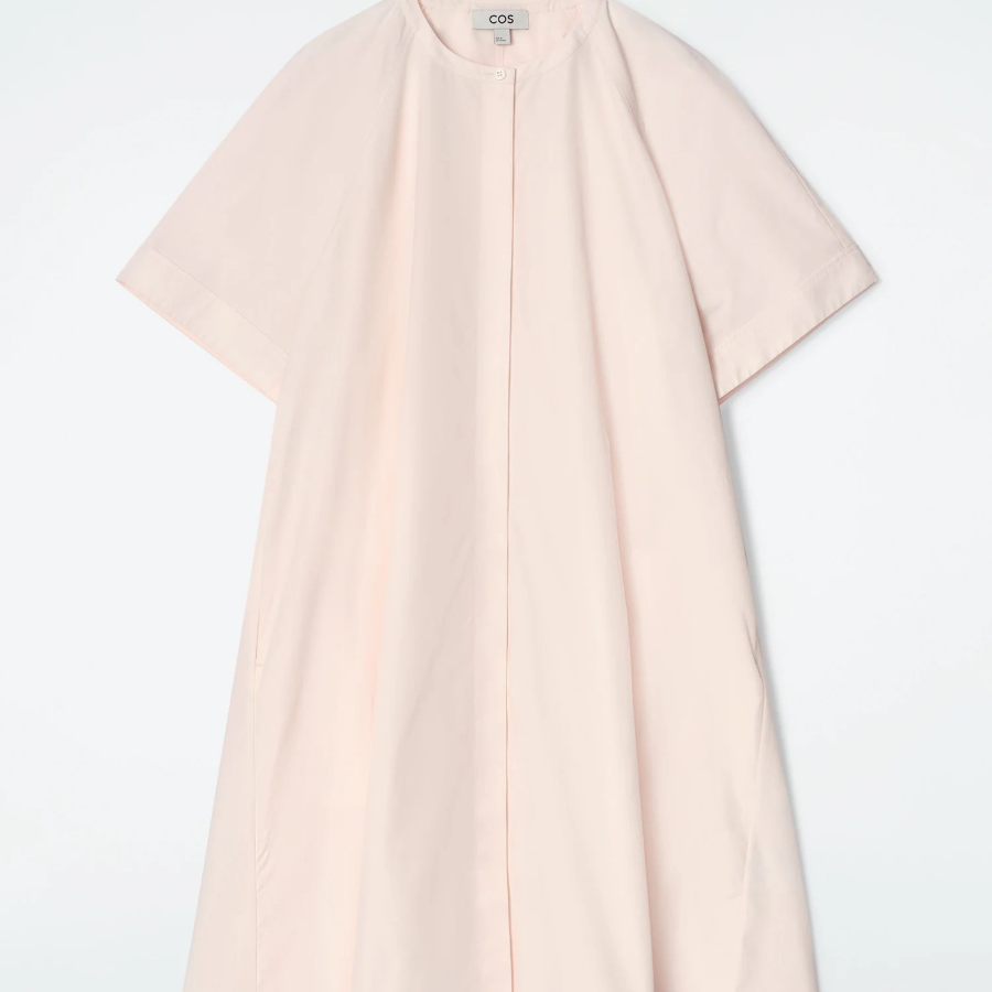 COS Raglan-Sleeve Cotton Midi Dress