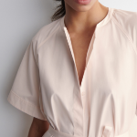 COS Raglan-Sleeve Cotton Midi Dress