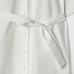 COS Belted Short-Sleeve Midi Shirt Dress