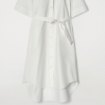 COS Belted Short-Sleeve Midi Shirt Dress