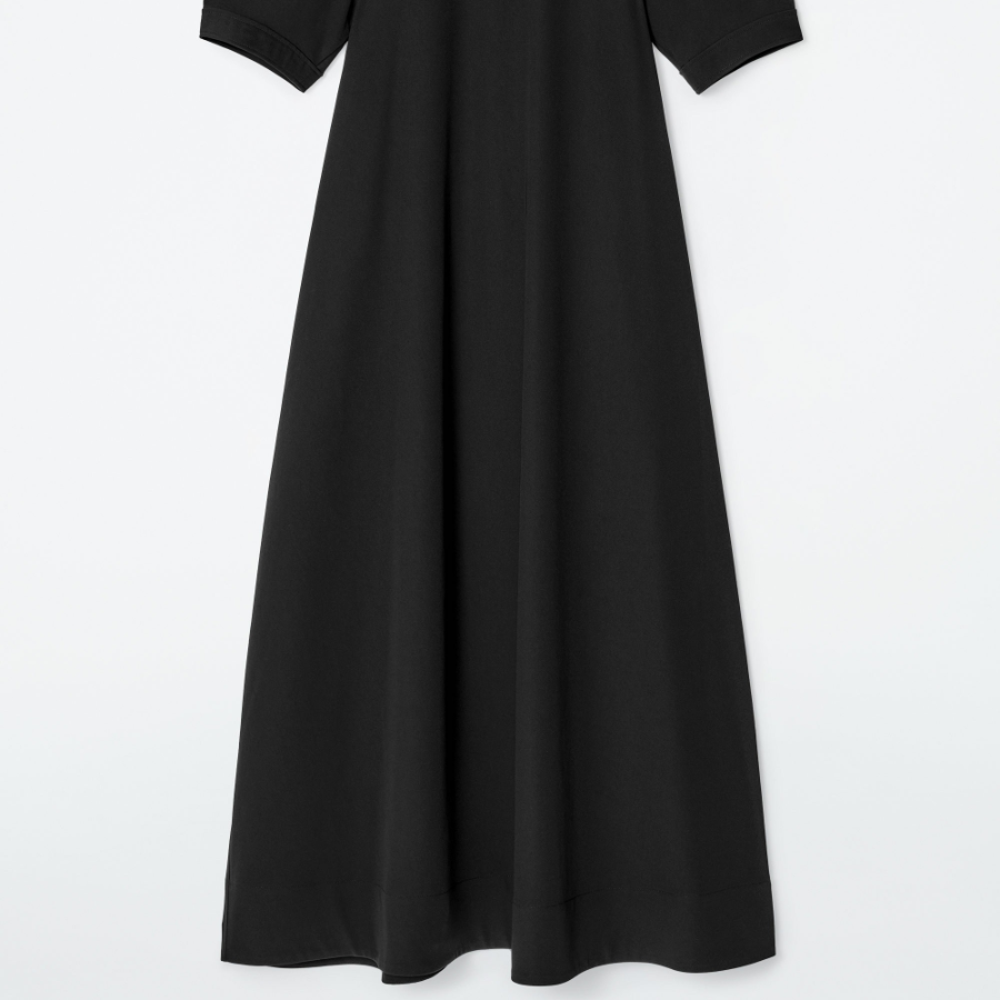 COS Tie-Detail Midi Dress
