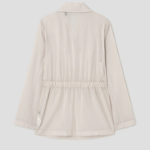 Theory Women Lightweight Wool Cinch Waist Jacket - Sand