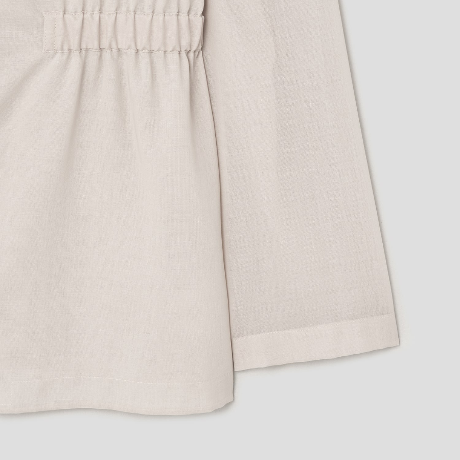 Theory Women Lightweight Wool Cinch Waist Jacket - Sand