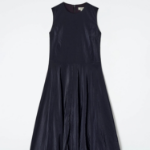 COS Sleeveless Bubble Hem Midi Dress