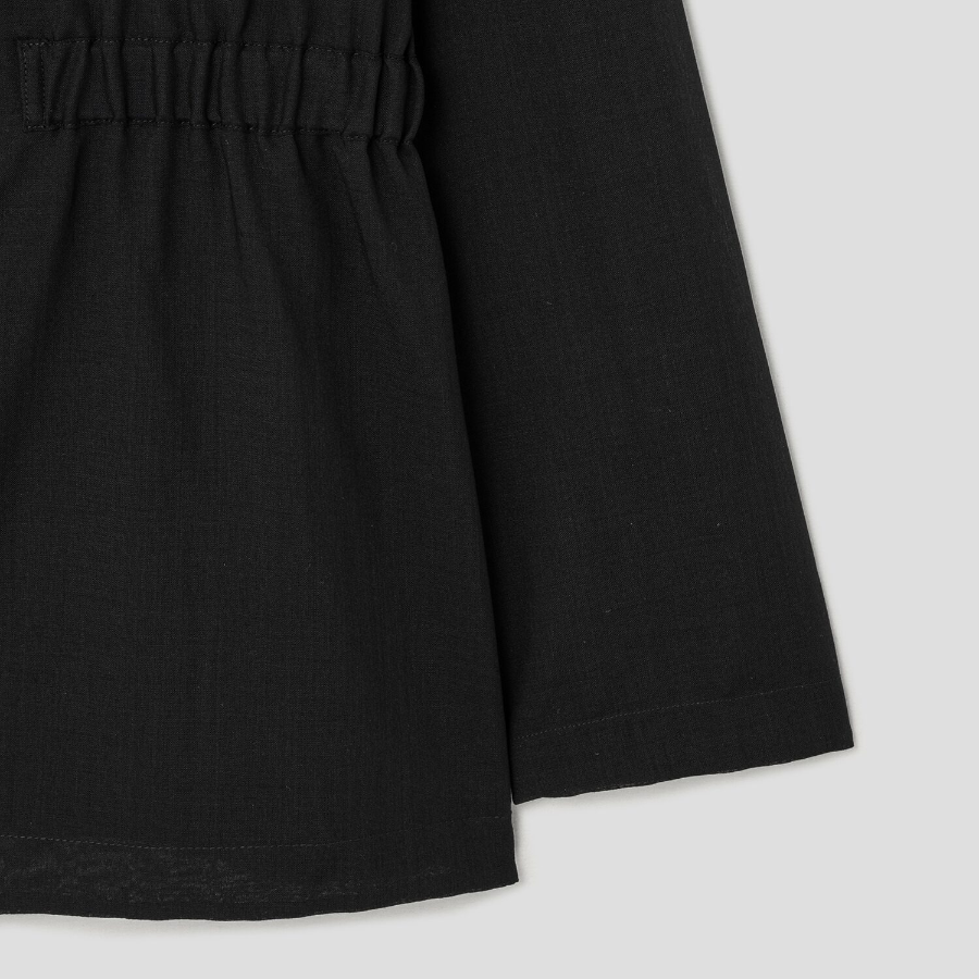 Theory Women Lightweight Wool Cinch Waist Jacket - Black