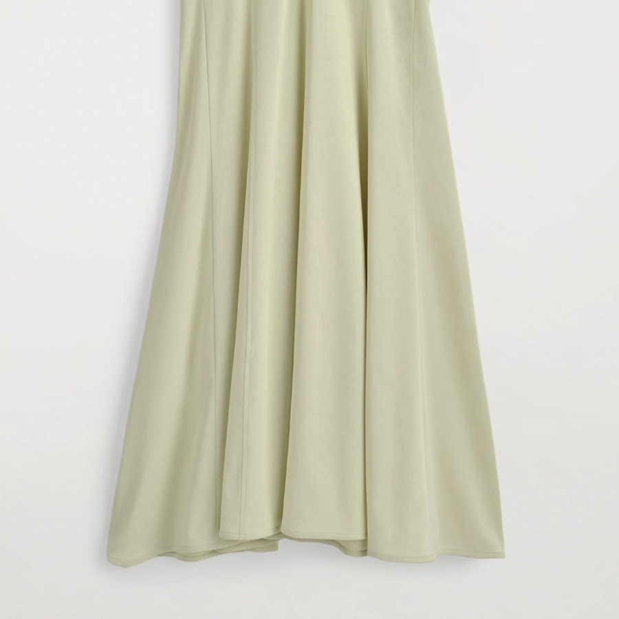 COS Petal Sleeve Cotton Maxi Dress