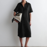 COS Linen Maxi Shirt Dress