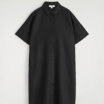 COS Linen Maxi Shirt Dress