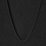 COS – Boiled Wool Midi Dress Black