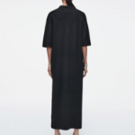 COS – Merino Wool Polo Dress Black