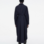 COS – Relaxed Cotton Shirt Dress Navy