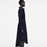 COS – Relaxed Cotton Shirt Dress Navy