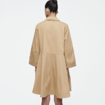 COS – Cotton Utility Shirt Dress Beige