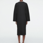 COS – Jersey Midi Column Dress Black