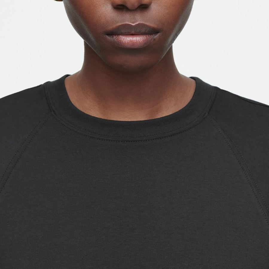 COS – Jersey Midi Column Dress Black