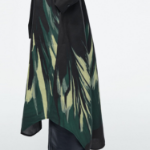 COS – Printed Belted Shirt Dress Black