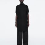 COS – Cocoon Wool Dress Black