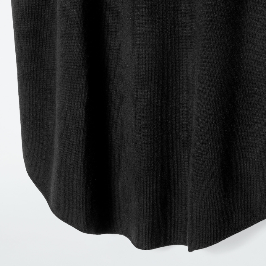 COS – Cocoon Wool Dress Black