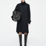 COS – Wool Shirt Dress Navy