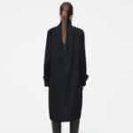 COS – Wool Shirt Dress Navy