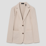 Theory Women Good Crunch Relaxed Patch Jacket - Straw