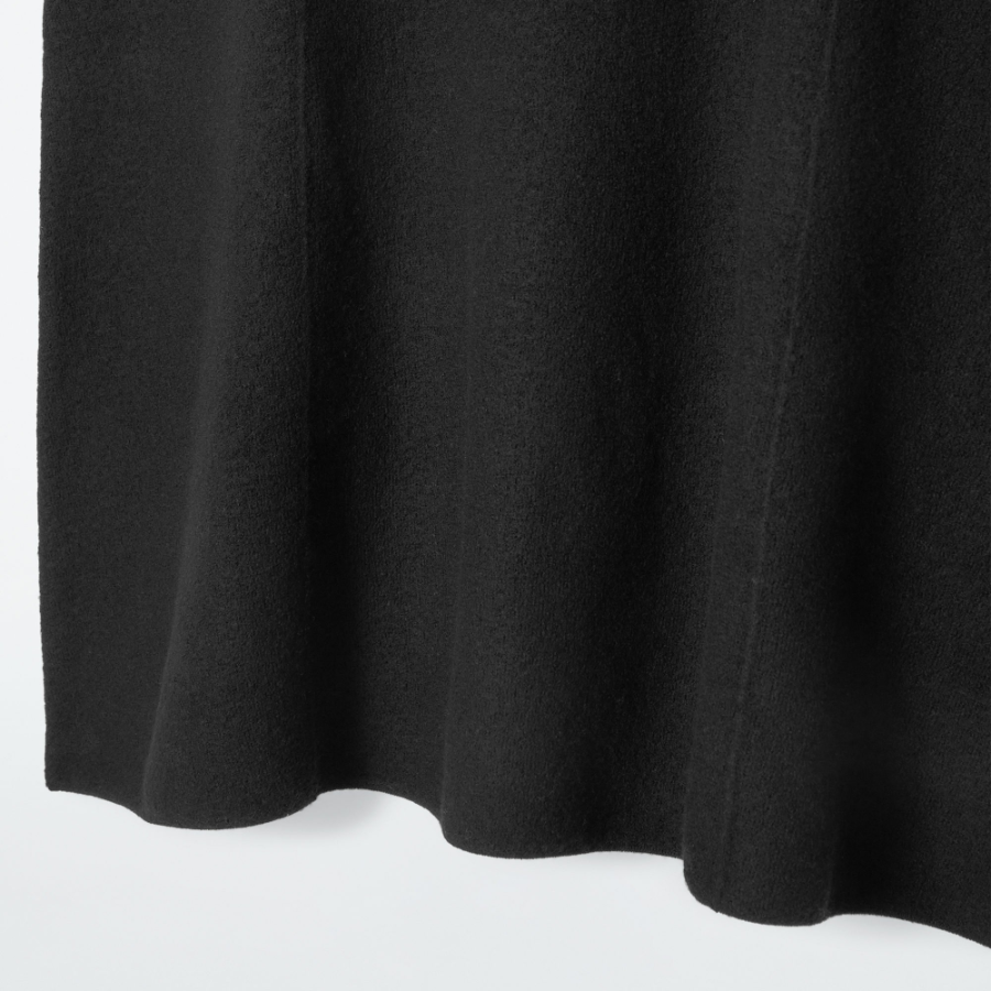 COS – Panel Wool Shift Dress Black