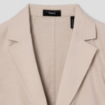 Theory Women Good Crunch Relaxed Patch Jacket - Straw