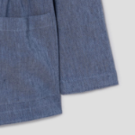 Theory Women Denim Crunch Cinch Patch Jacket - Light Denim