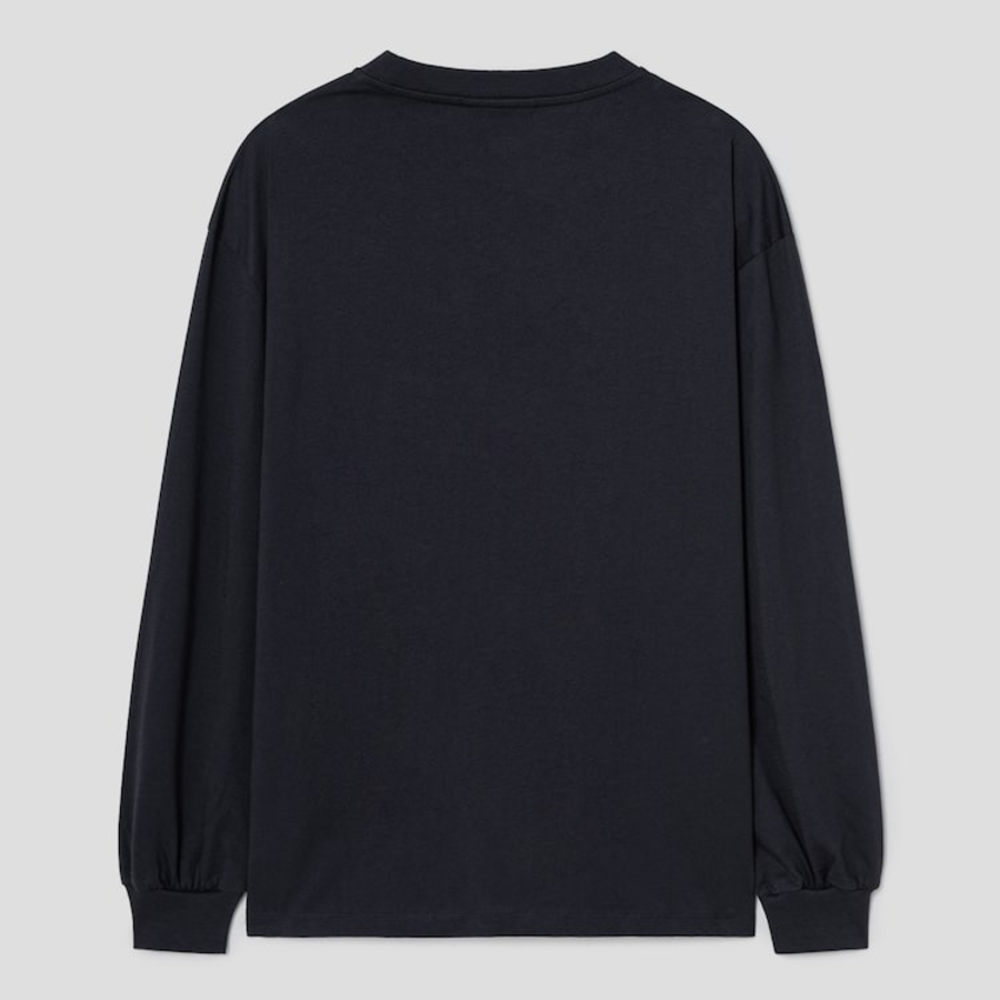 GANNI Basic Cotton Teddy Long Sleeve T-shirt - Ash