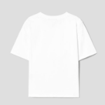 GANNI Heavy Cotton Heart Small T-Shirt - Bright White