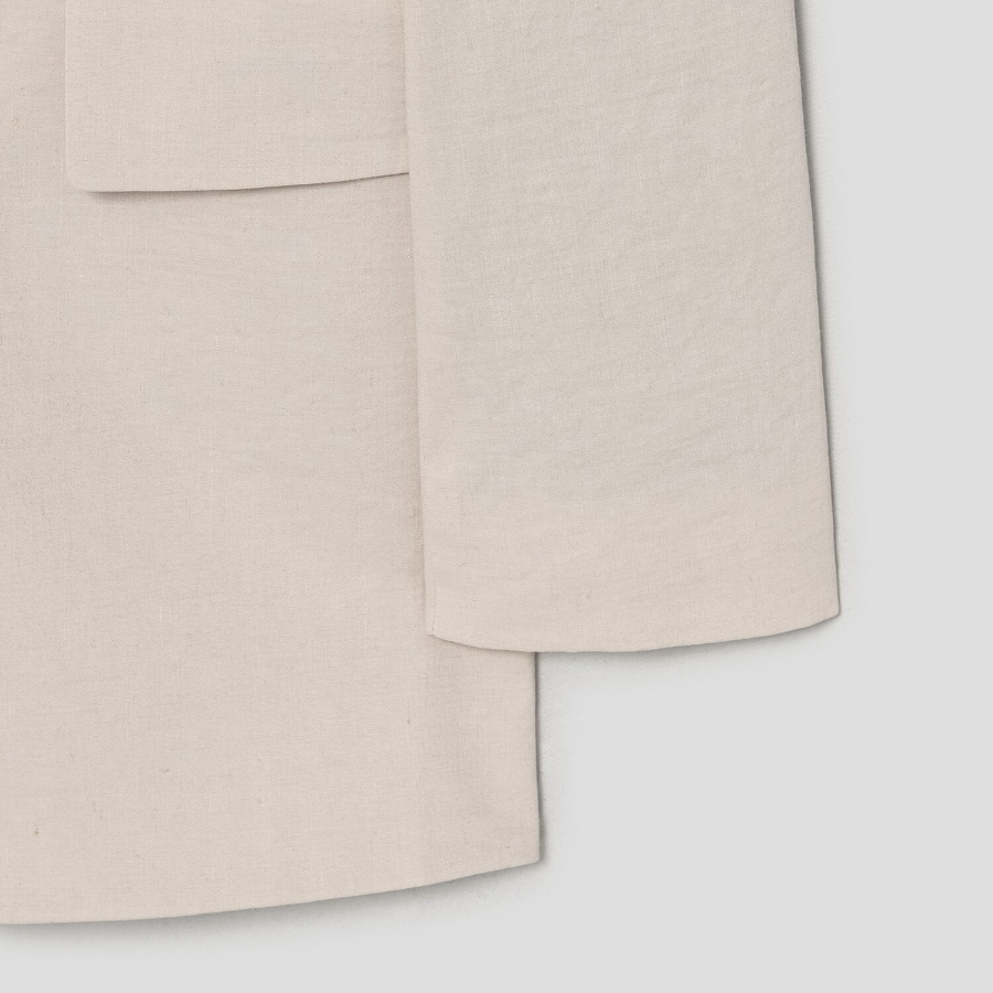 Theory Women Good Crunch Oversized Blazer - Straw