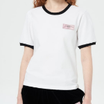 GANNI Heavy Cotton Small T-Shirt - White